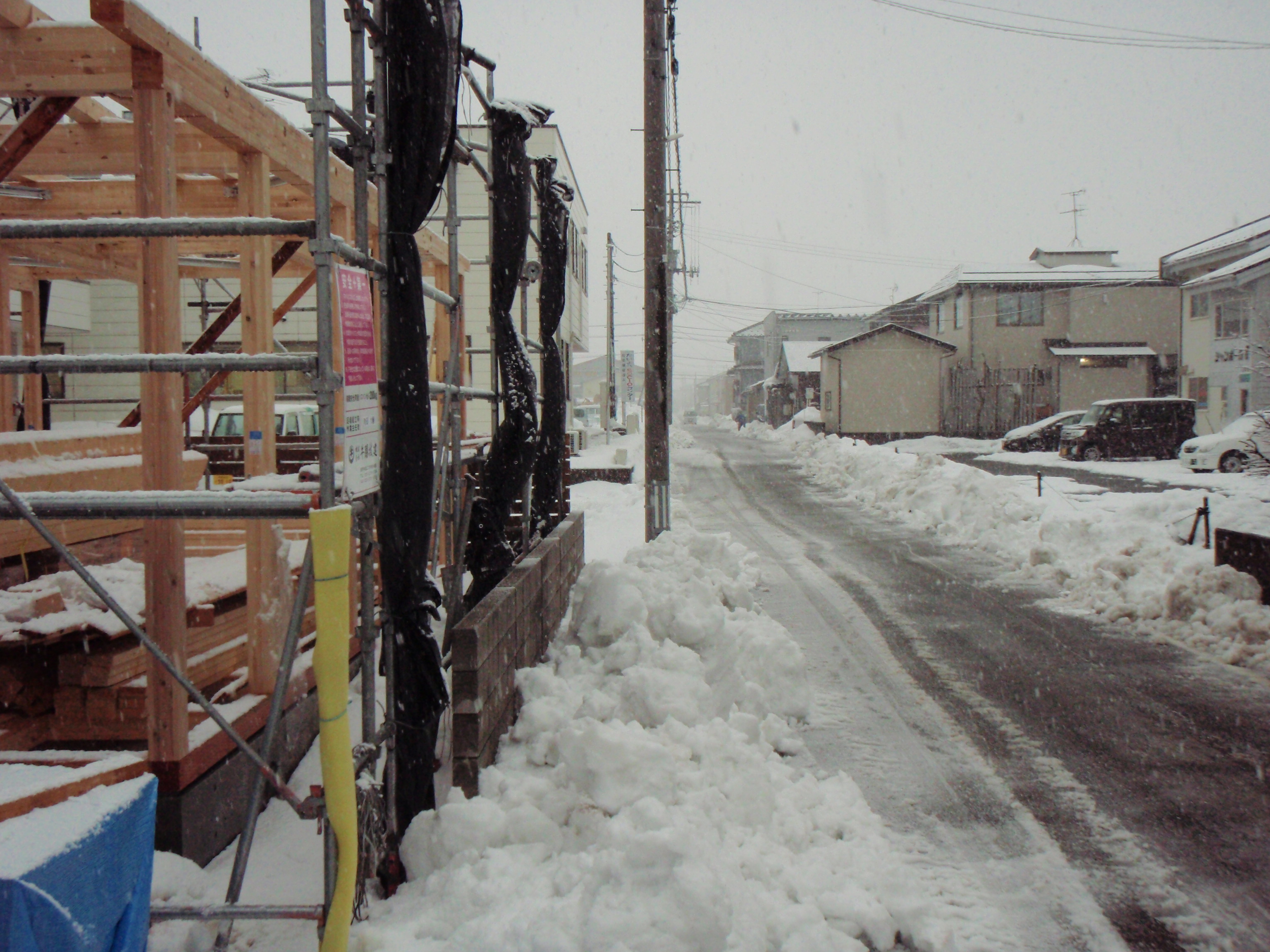 立春を過ぎた新潟の雪はいつまで
