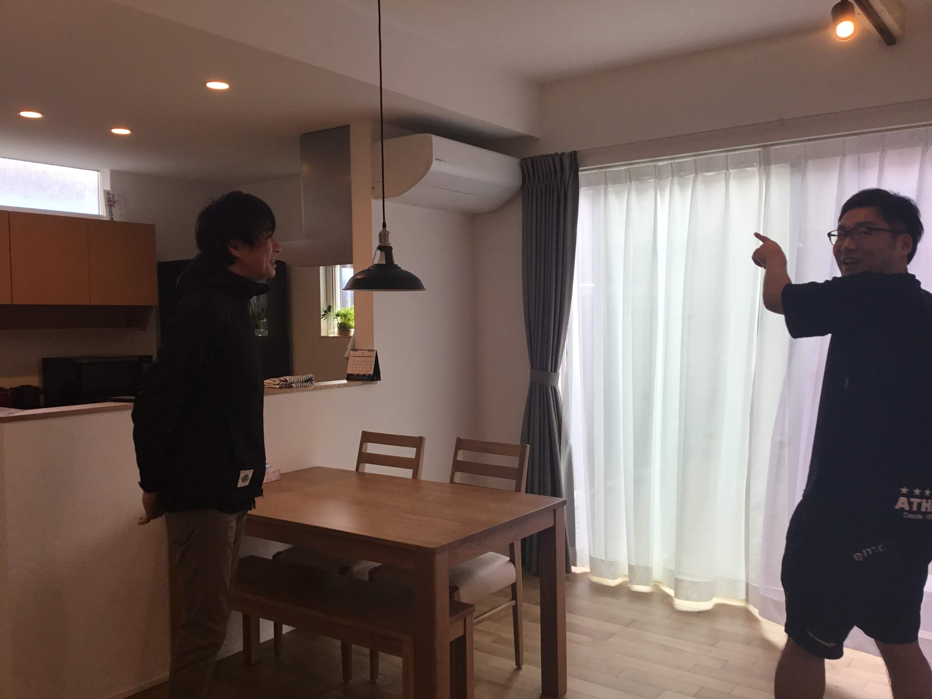 引き渡し後の訪問