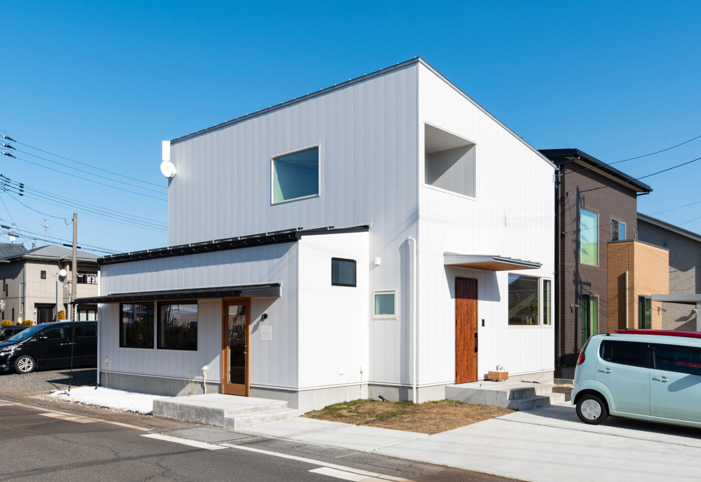独立してヘアサロンを開業。店舗併用住宅で新しい暮らしと働き方を実現 | デジモ? | 新潟/仙台の自由設計・注文住宅・リノベーション・店舗設計