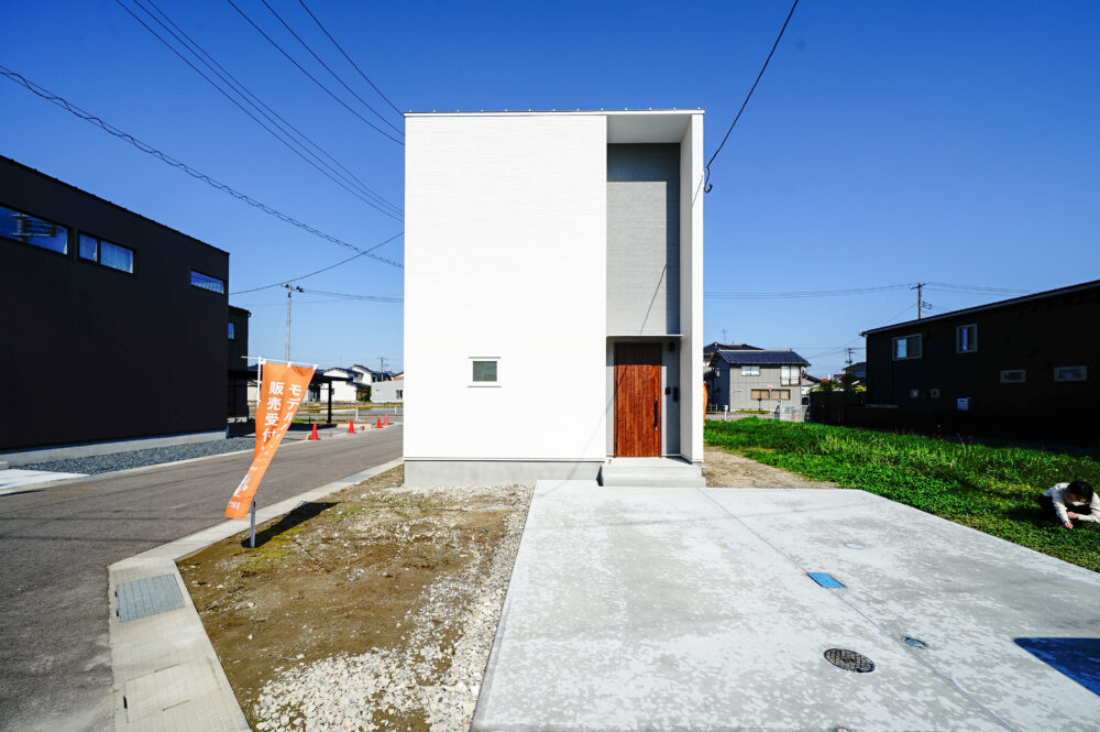 【 建売販売中 】便利な立地×静かな環境のデザイン住宅｜新潟市南区能登｜5月OPEN