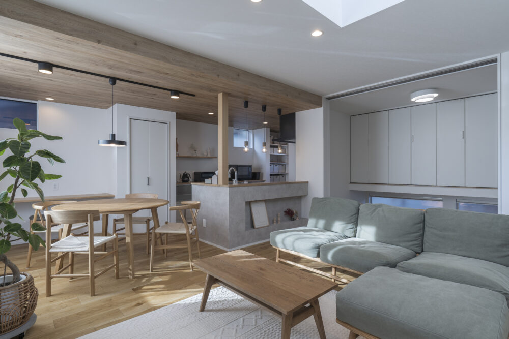 【自由設計】デザイン性の高さと機能性を強みにした“暮らし”を大切にした家づくり